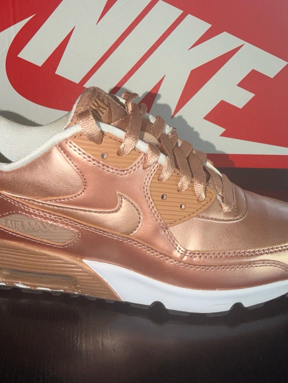 Nike Women’s Air Max Metallic Copper Sneakers